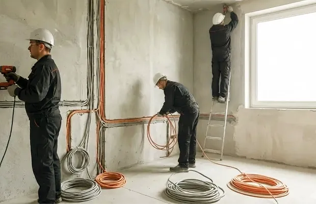 Етапи електромонтажу